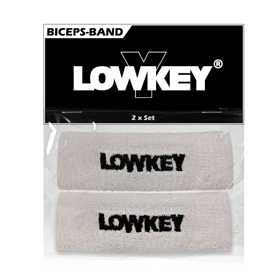 Bizeps Band Oberarm Schweißband Set I 2er Pack Sport Mini Schweissband