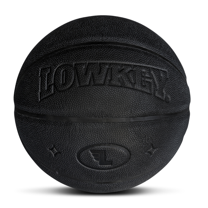 Lowkey® All-Black Basketball Indoor & Outdoor Größe 7 | Schwarzes Design