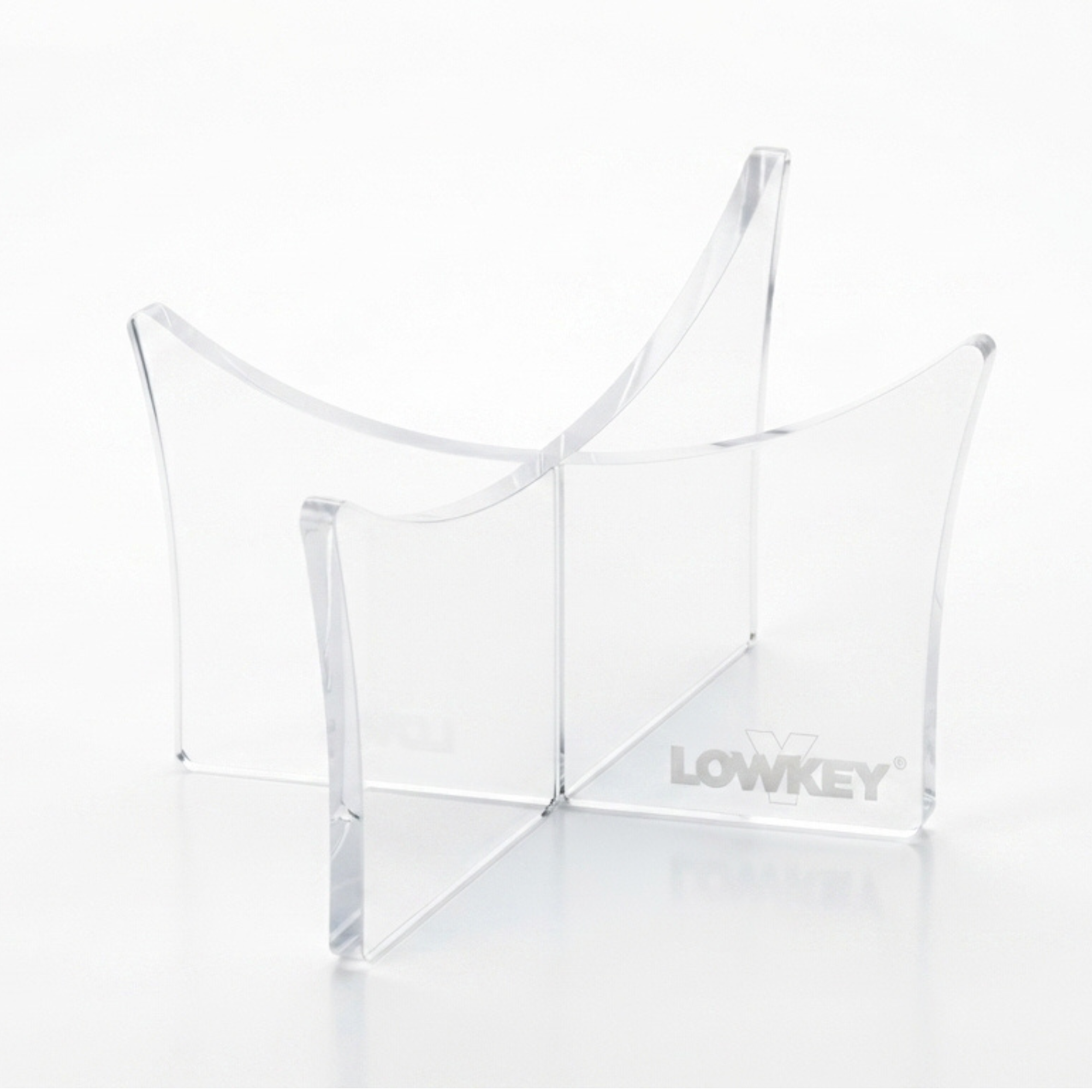 Lowkey® Ballhalter Acrylglas | Basketball Display Ständer transparent