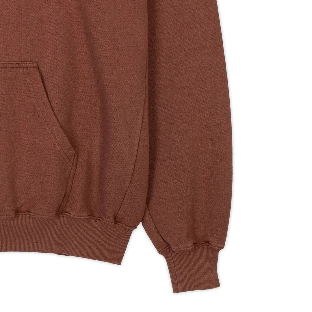 Lowkey® Heavy Oversized Basic Logo Hoodie