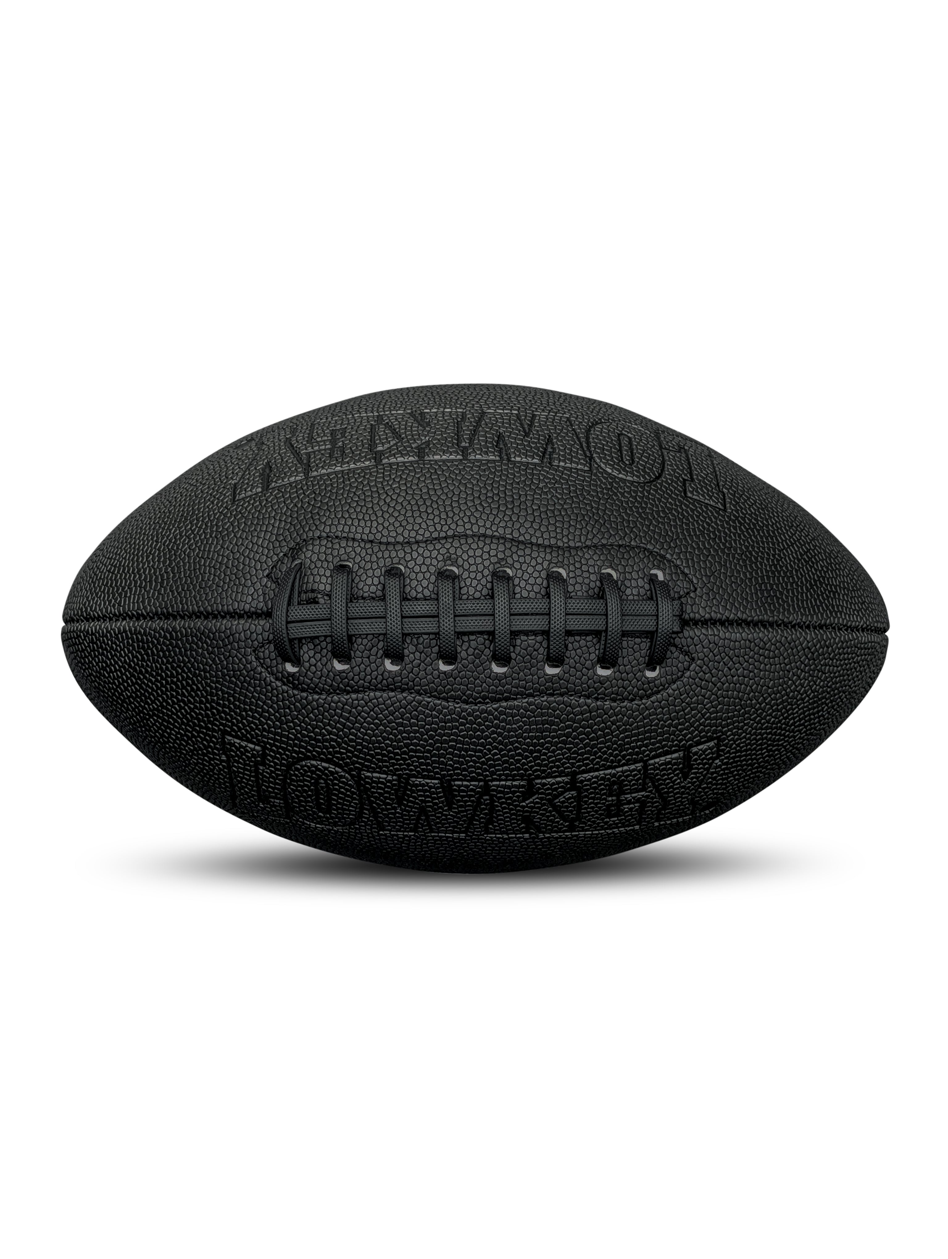 Lowkey® All-Black American Football Größe 9 | Schwarzes Design