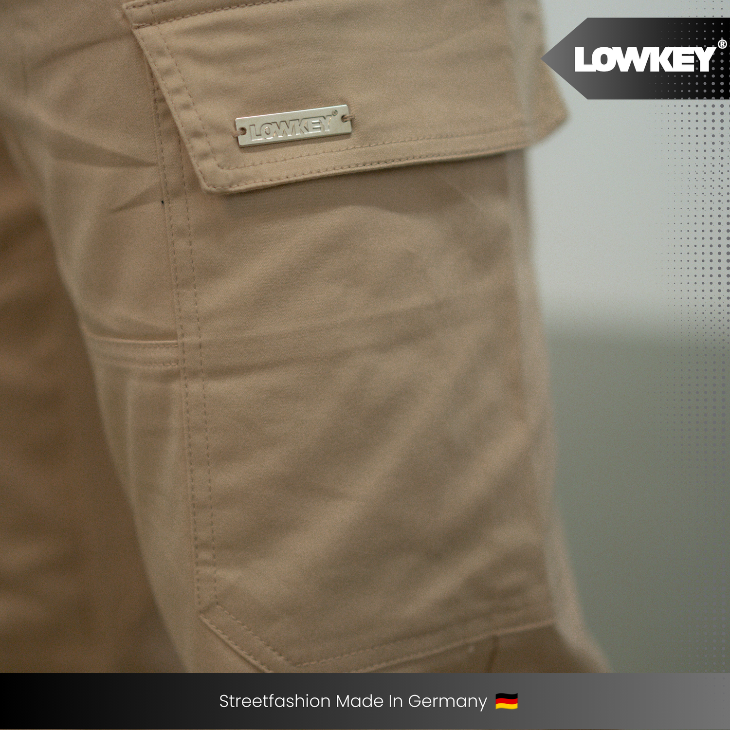Lowkey® Cargo Pants (Beige)
