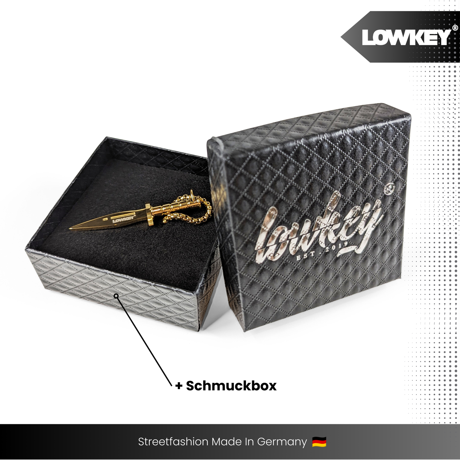 Lowkey® Dagger Chain (Gold)