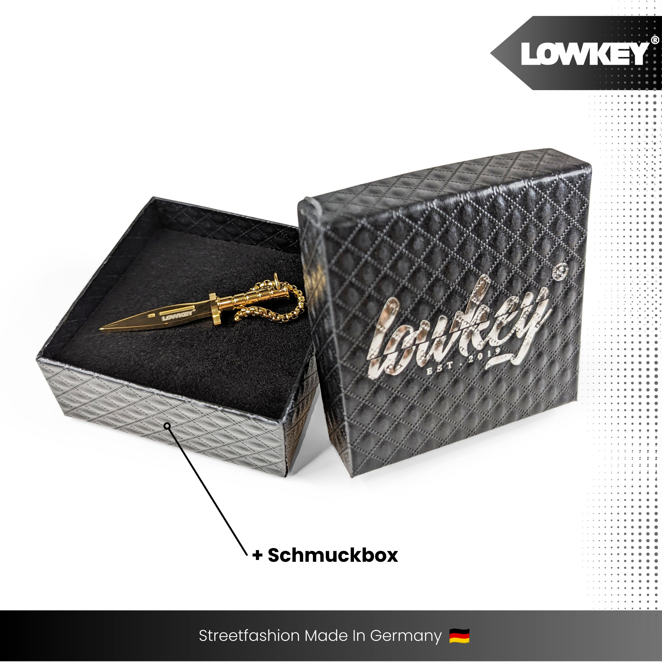 Lowkey® Dagger Chain (Gold)