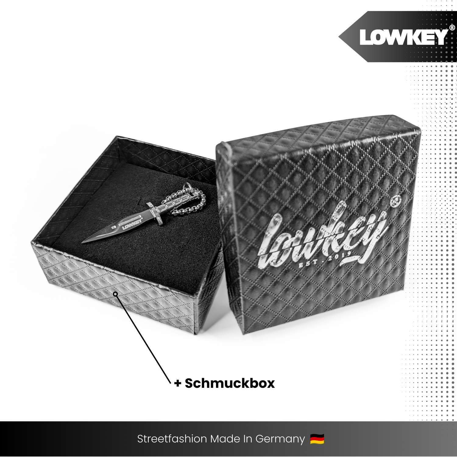 Lowkey® Dagger Chain (Silver)