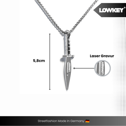 Lowkey® Dagger Chain (Silver)