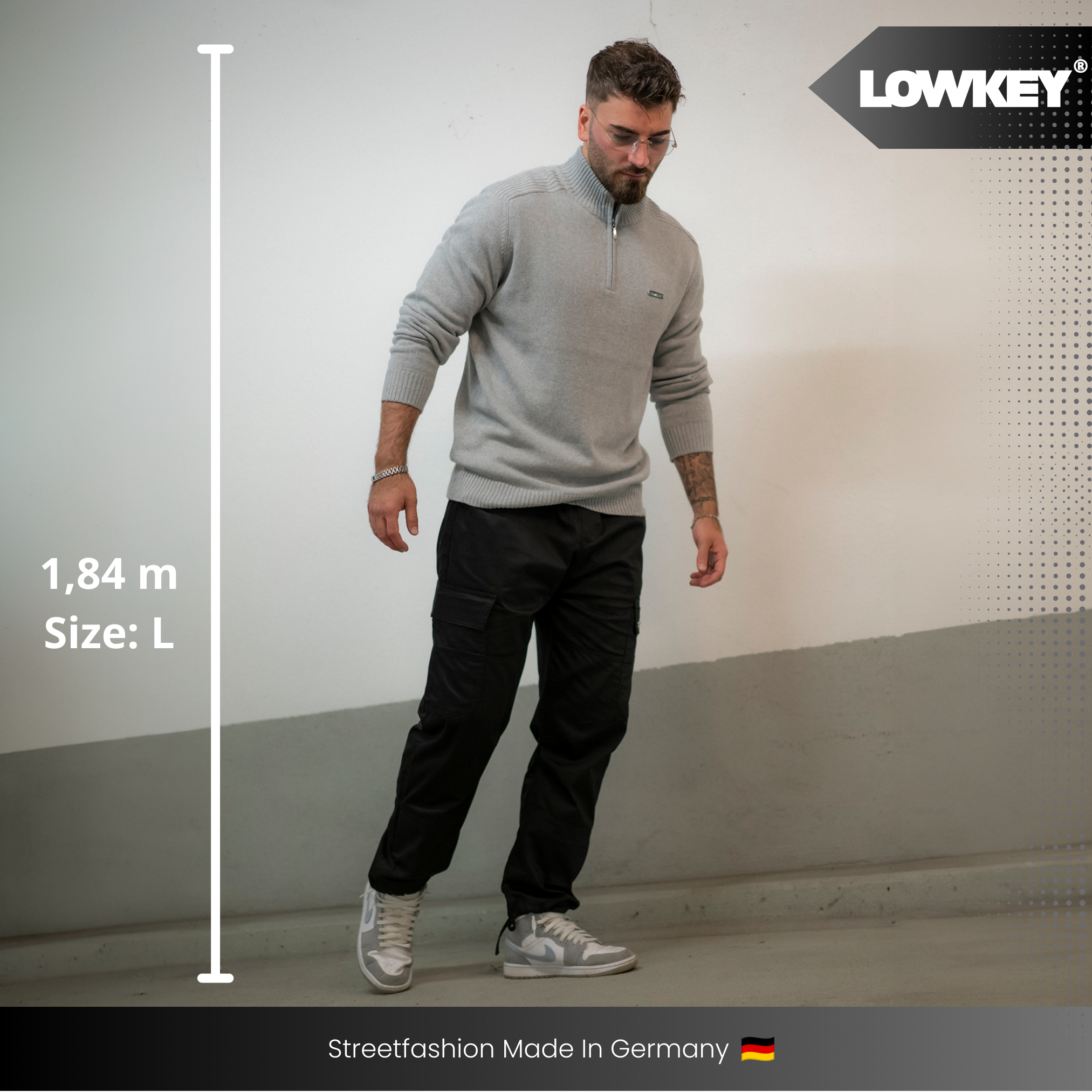 Lowkey® Cargo Pants (Black)