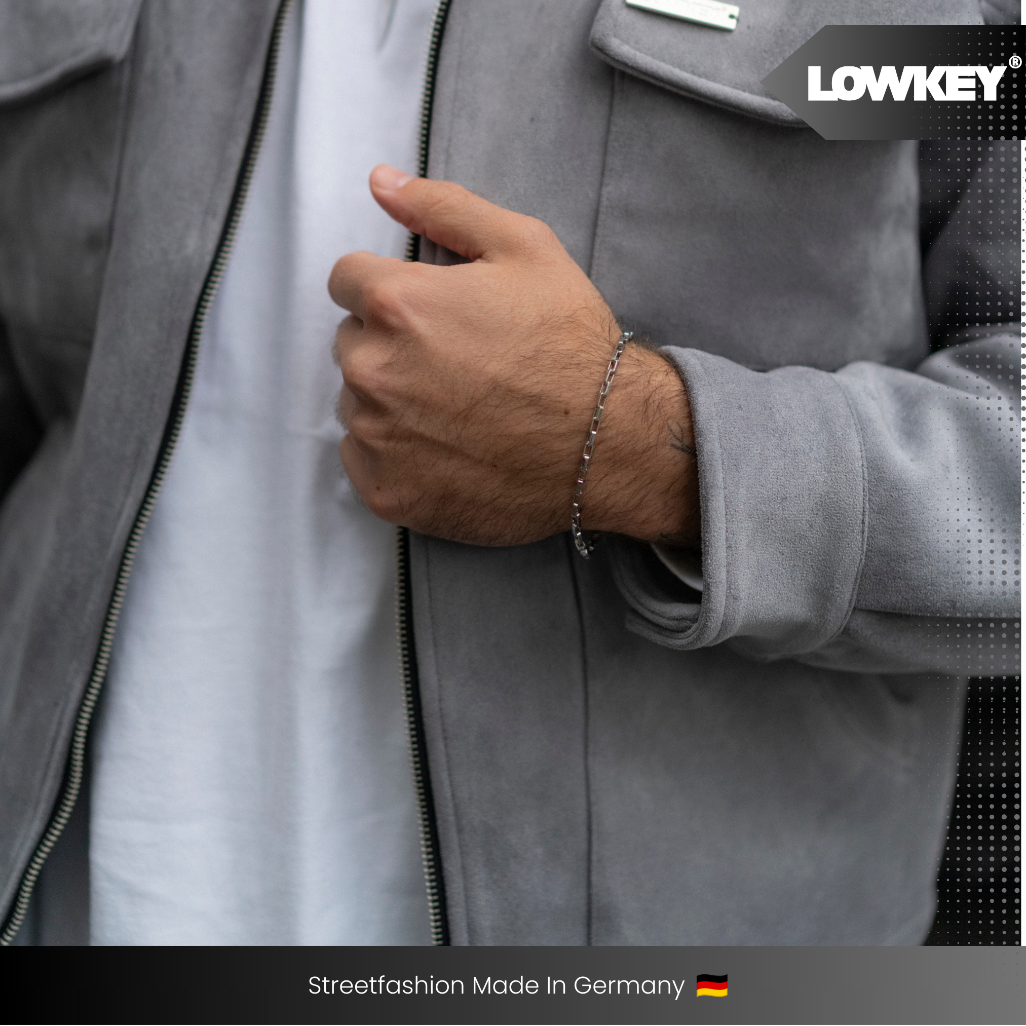Lowkey® bracelet Ø2mm chain bracelet
