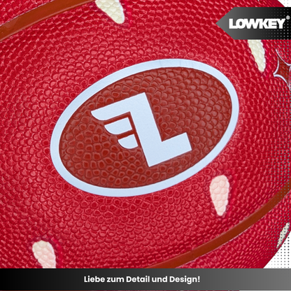 Lowkey® Strawberry Basketball Indoor &amp; Outdoor Größe 7 | Erdbeer Design