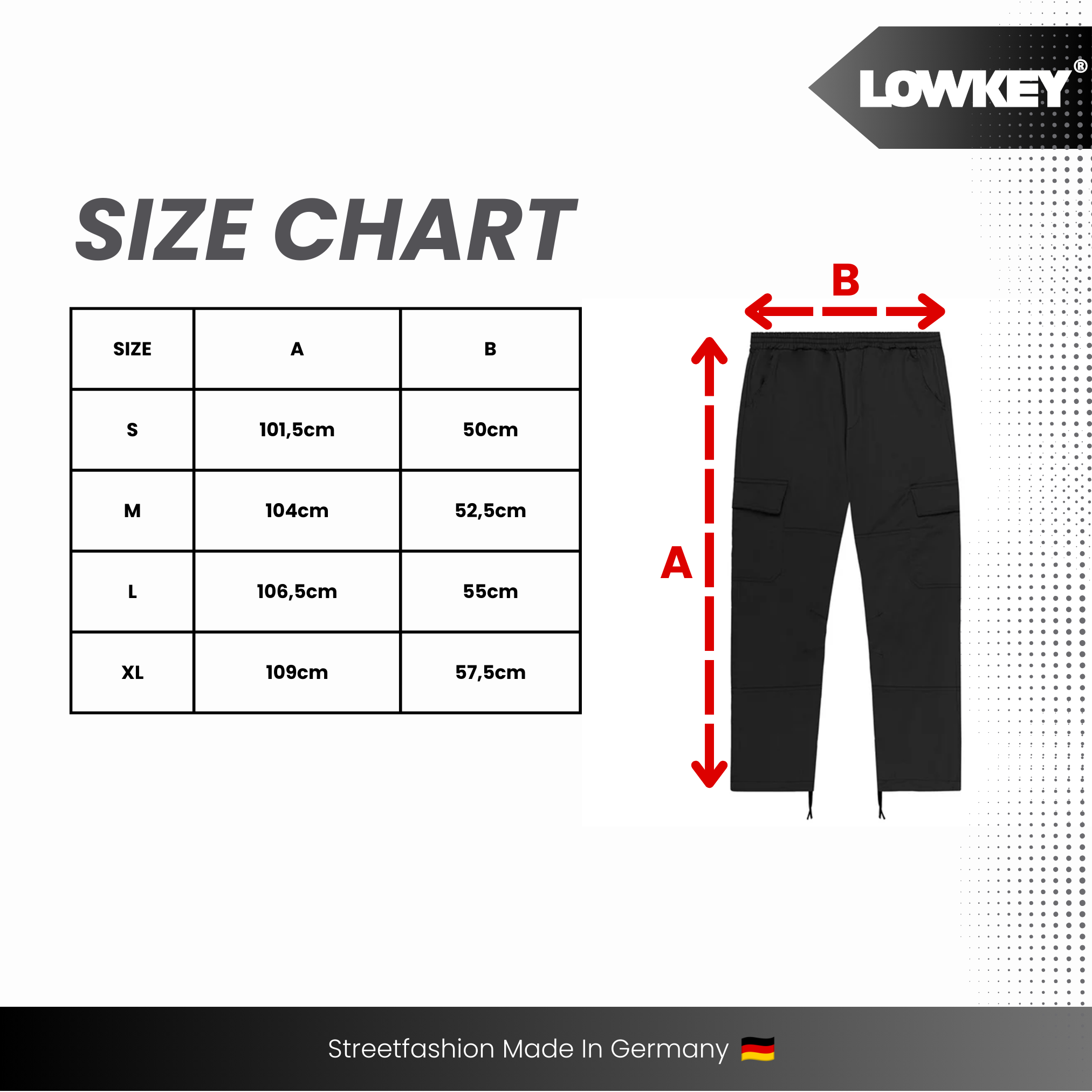 Lowkey® Cargo Pants (Black)