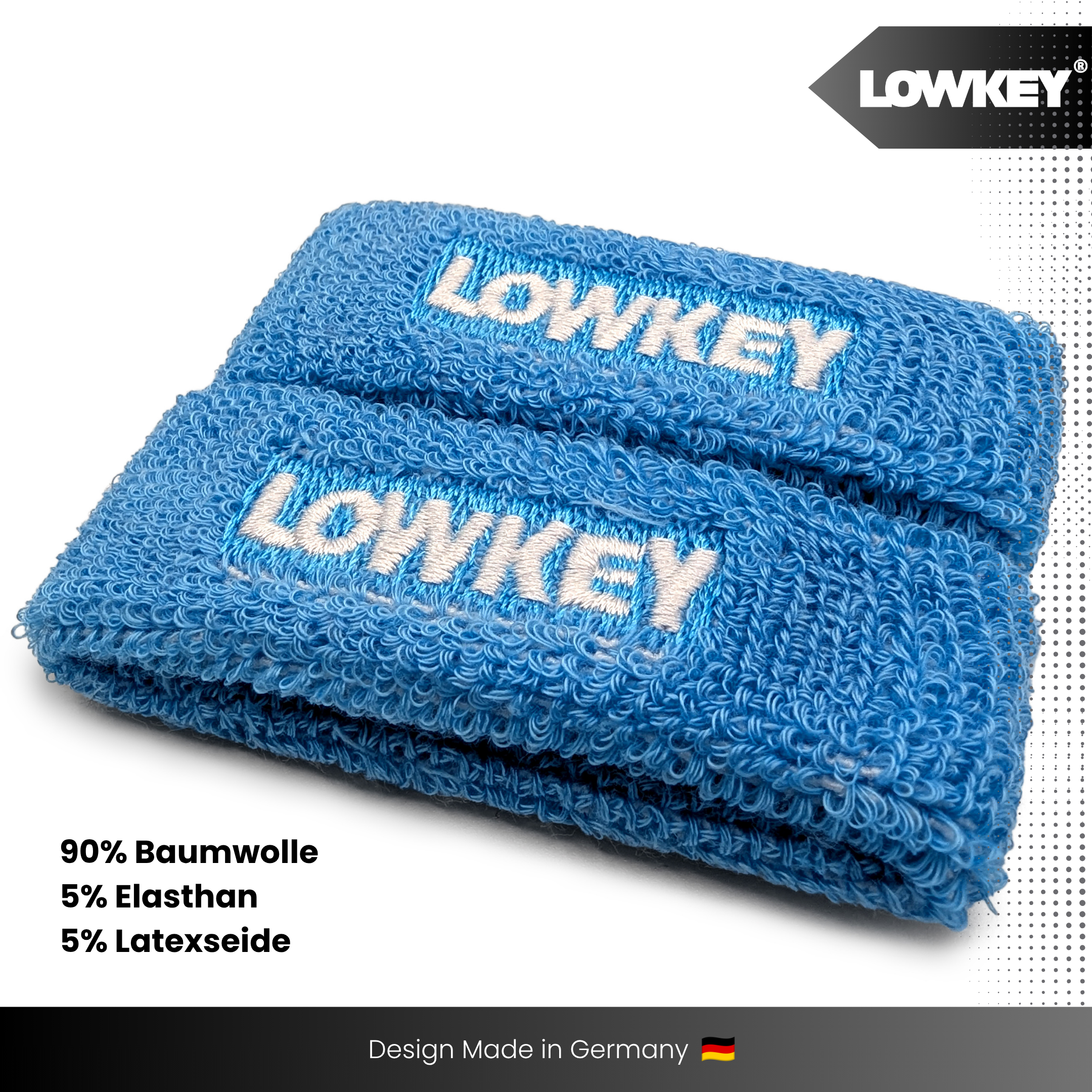 Lowkey Bizeps Band Blau