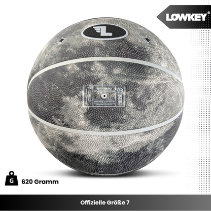 Lowkey® Moon Basketball Indoor &amp; Outdoor Größe 7 | Mond Design