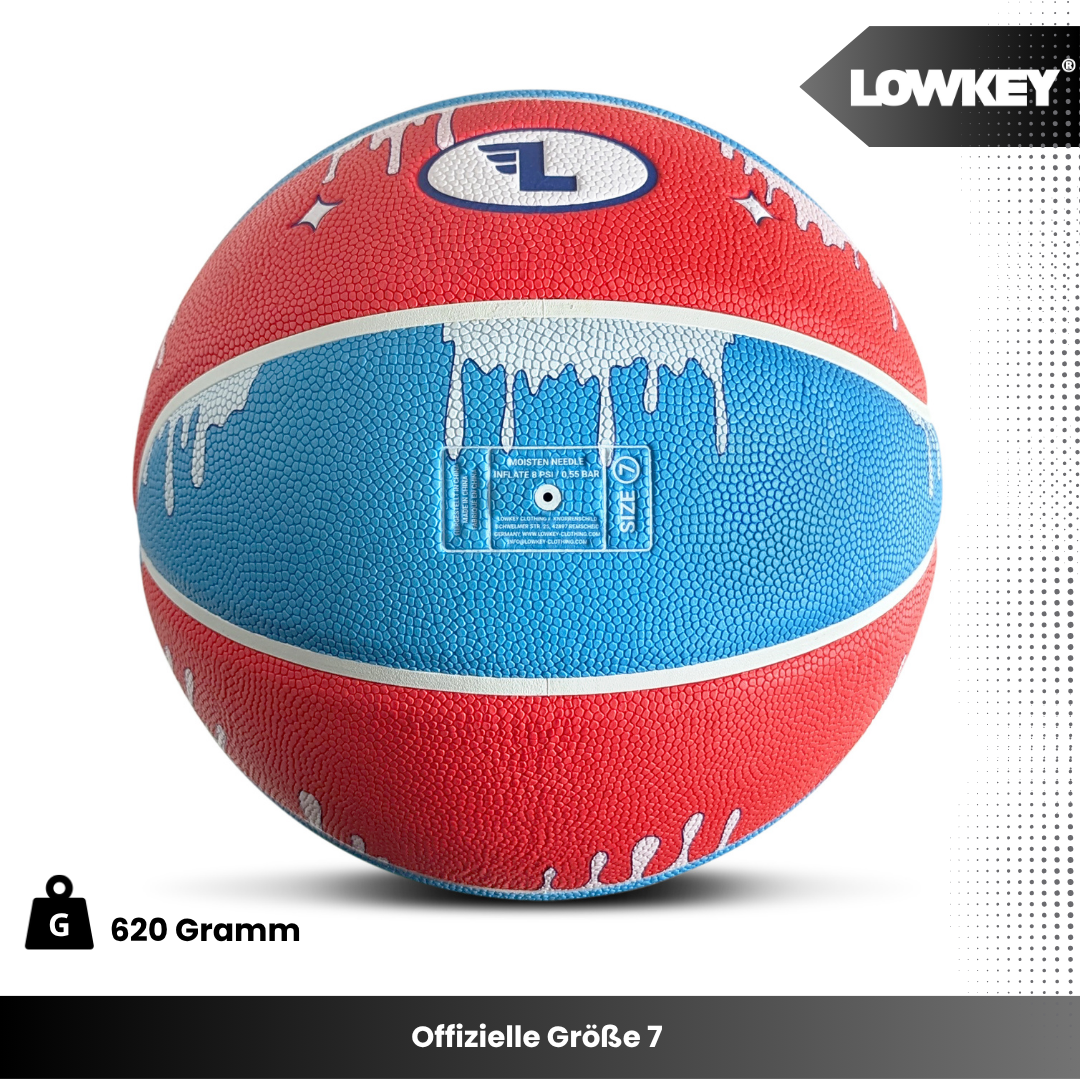 Lowkey® Ice Pop Basketball Indoor &amp; Outdoor Größe 7 | Eis Pop Design