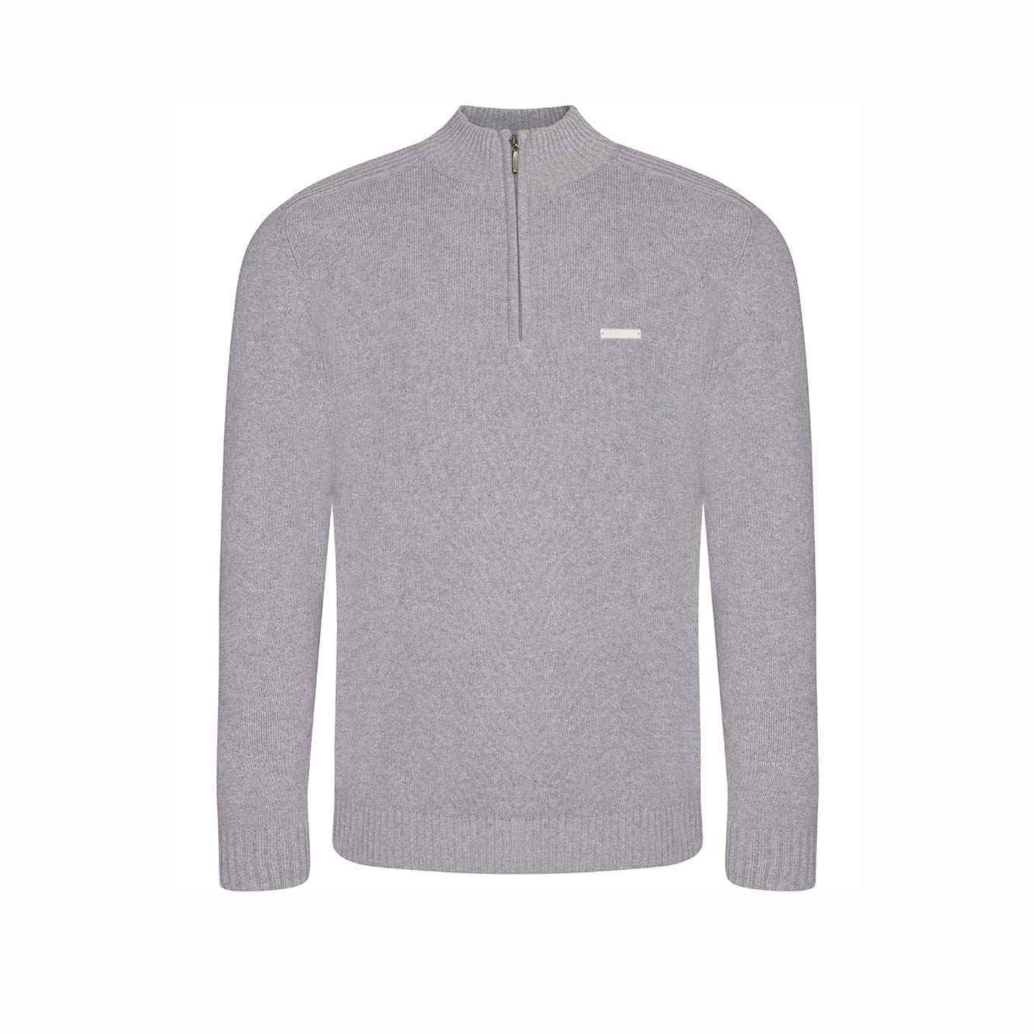 Lowkey® 1/4 Zip Sweater (Black)