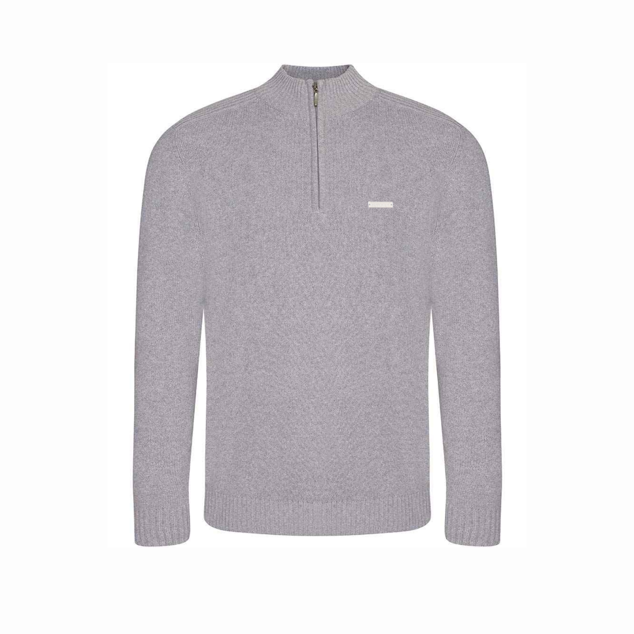 Lowkey® 1/4 Zip Sweater (Black)