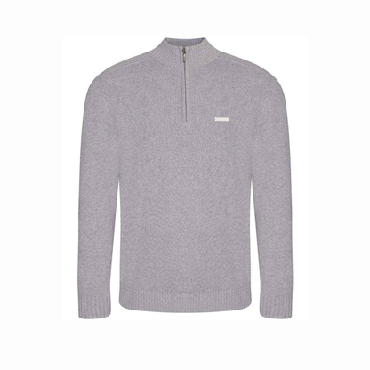 Lowkey® 1/4 Zip Sweater (Black)