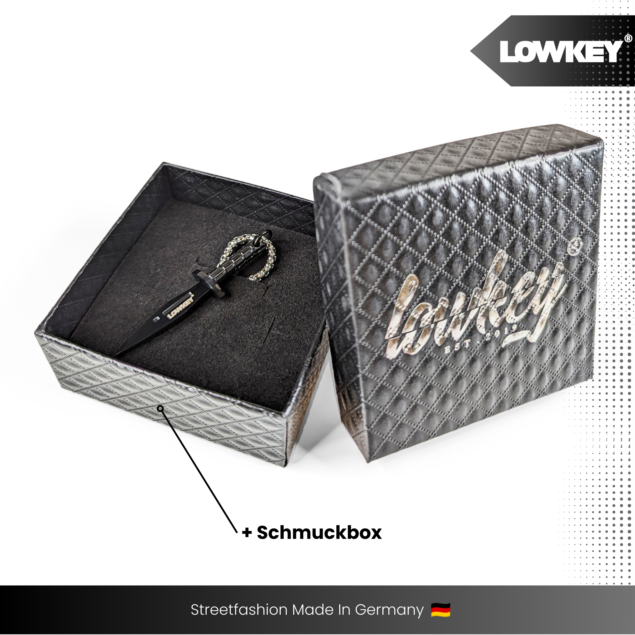 Lowkey® Dagger Chain (Black)
