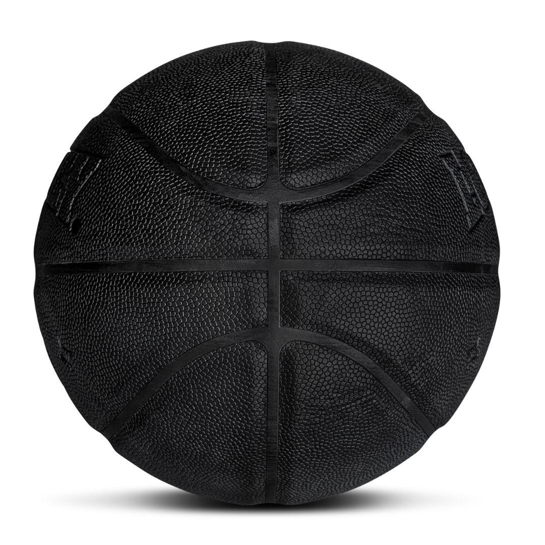 Lowkey® All-Black Basketball Indoor &amp; Outdoor Größe 7 | Schwarzes Design
