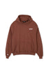 Lowkey® Heavy Oversized Basic Logo Hoodie Braun – Hoodie