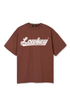 Lowkey® Heavy Oversized Summer 2023 Wavey Tee Braun – T-Shirt