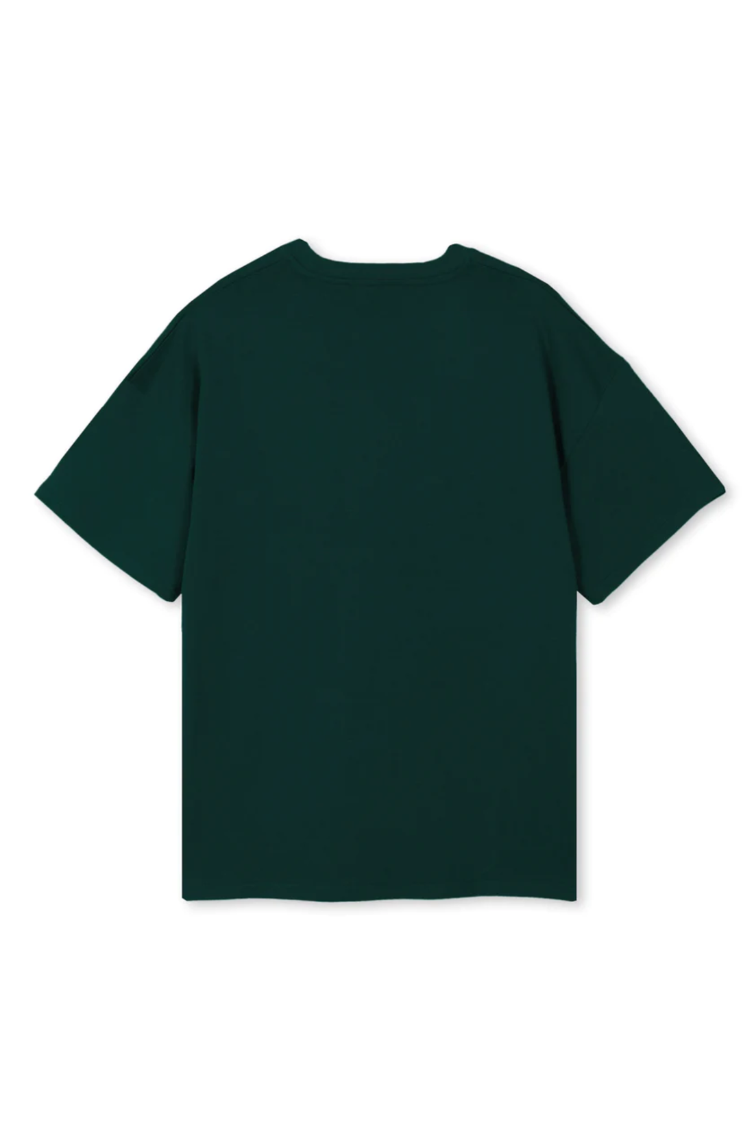 Lowkey® Heavy Oversized Wavey Tee Dunkelgruen