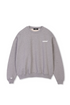 Lowkey® Heavy Oversized Basic Logo Sweater Grau – Sweater