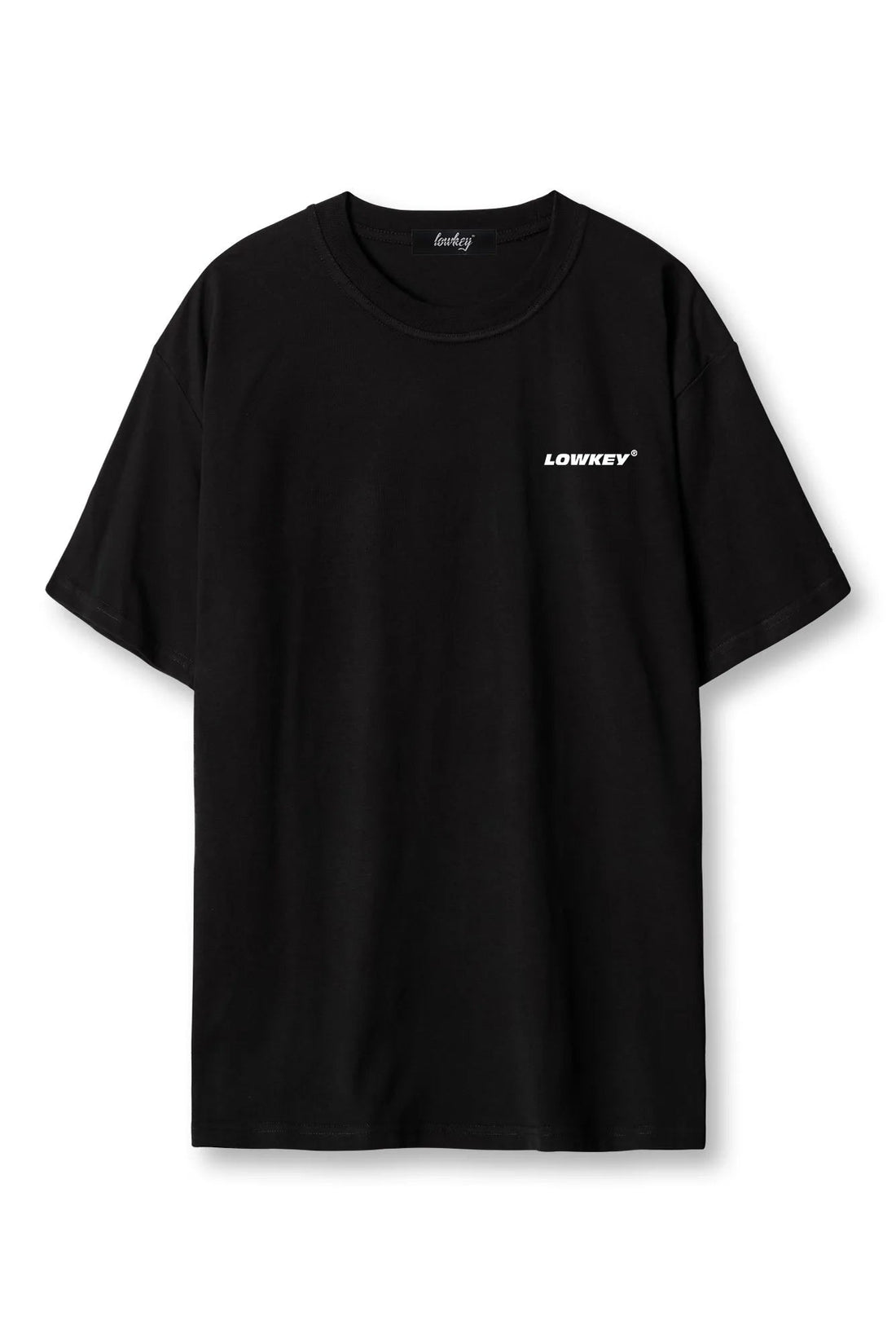 Lowkey® Hater Tee Schwarz – Vorderseite