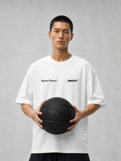Lowkey® All-Black Basketball Indoor &amp; Outdoor Größe 7 | Schwarzes Design