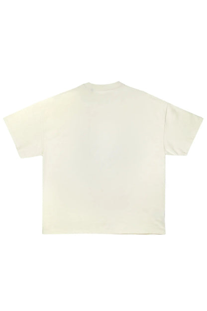 Lowkey® Logo Tee Season 2 Creme – Rückseite