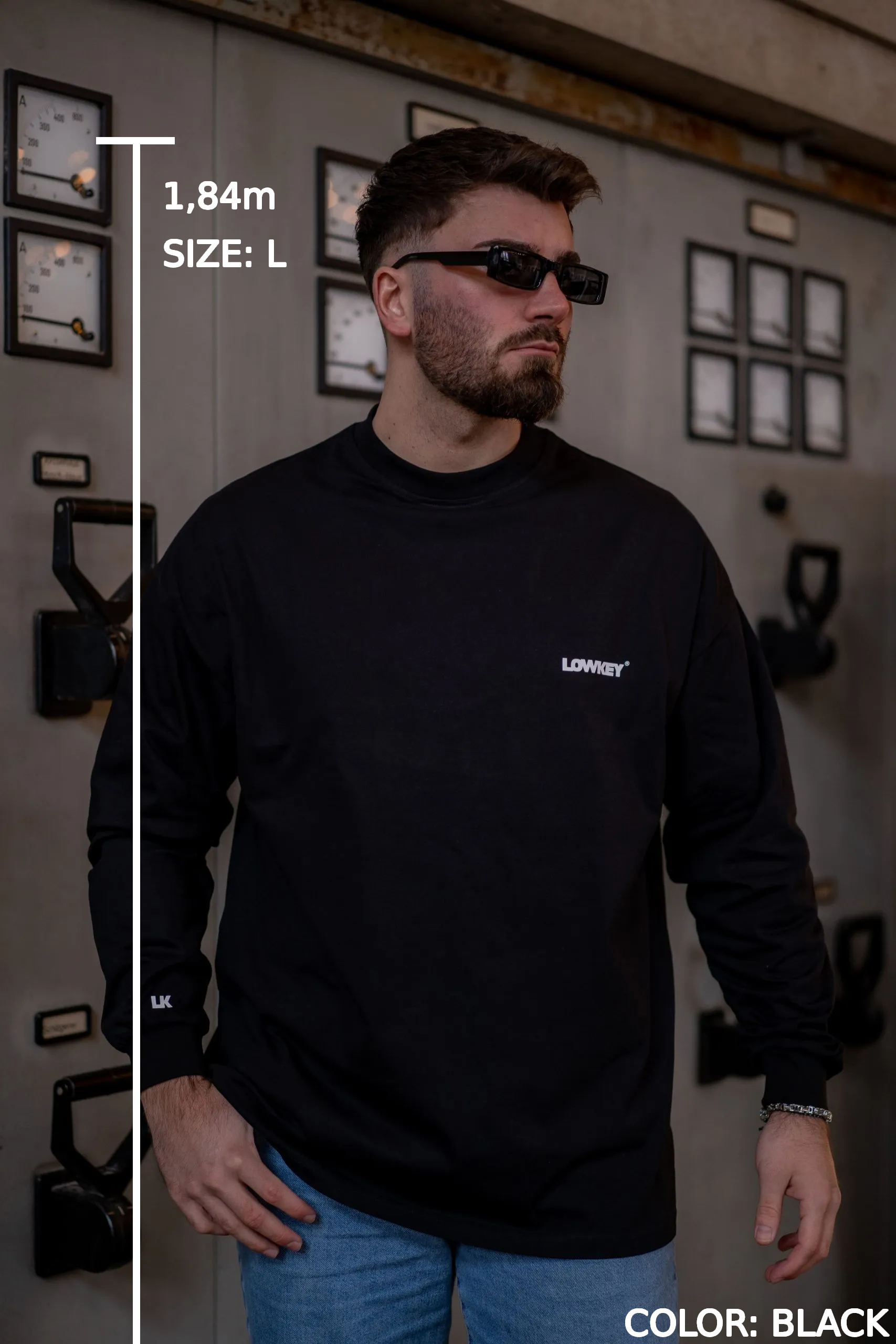 Lowkey® Basic Logo Long Sleeve