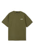 Lowkey® Heavy Oversized Plain Tee Olive – T-Shirt