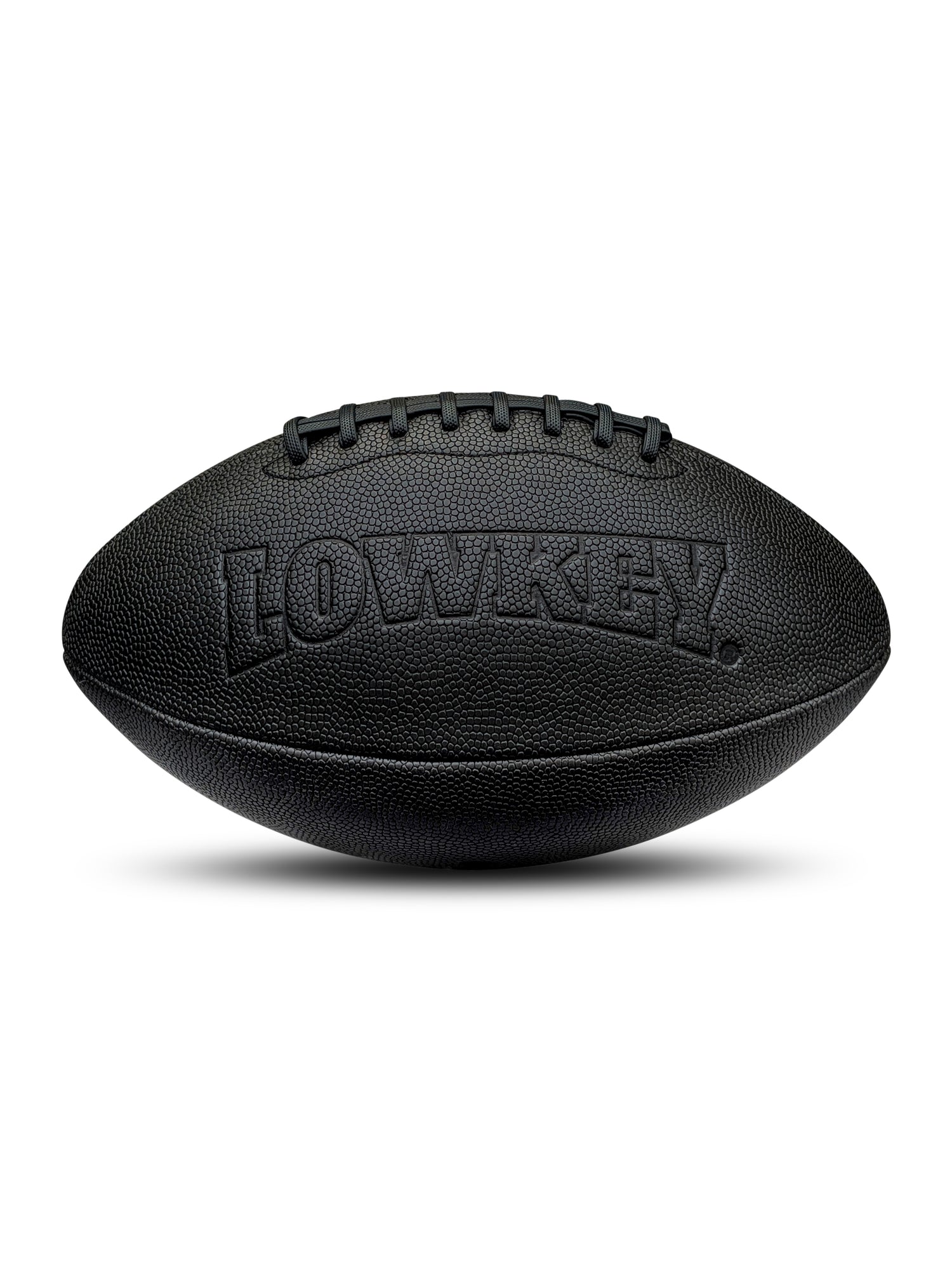 Lowkey® All-Black American Football Größe 9 | Schwarzes Design