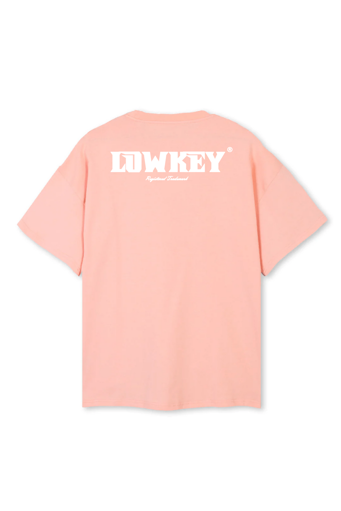 Lowkey® Heavy Oversized Doubled Tee Rose