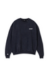 Lowkey® Heavy Oversized Basic Logo Sweater Stonewashed – Sweater
