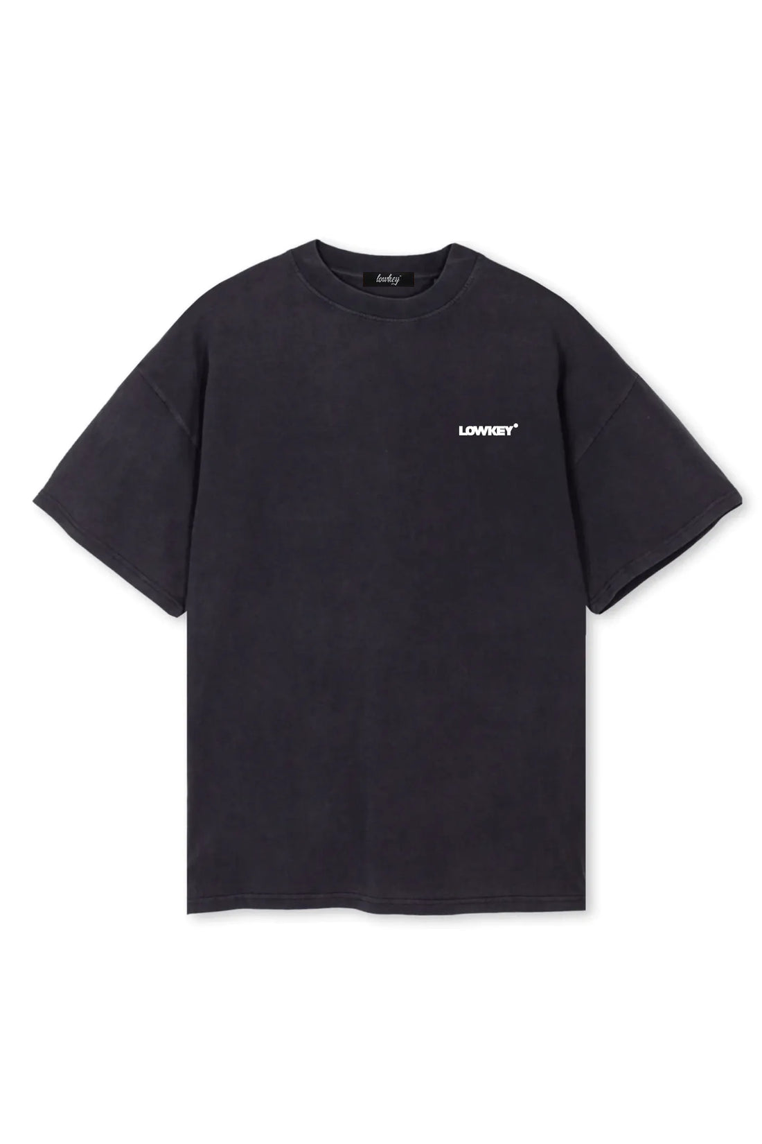 Lowkey® Heavy Oversized Plain Tee Stonewashed