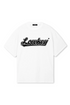 Lowkey® Heavy Oversized Summer 2023 Wavey Tee Weiß – T-Shirt