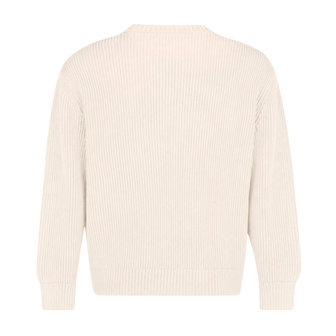Lowkey® Heavyweight Knit Sweater (Creme) – Ansicht 2