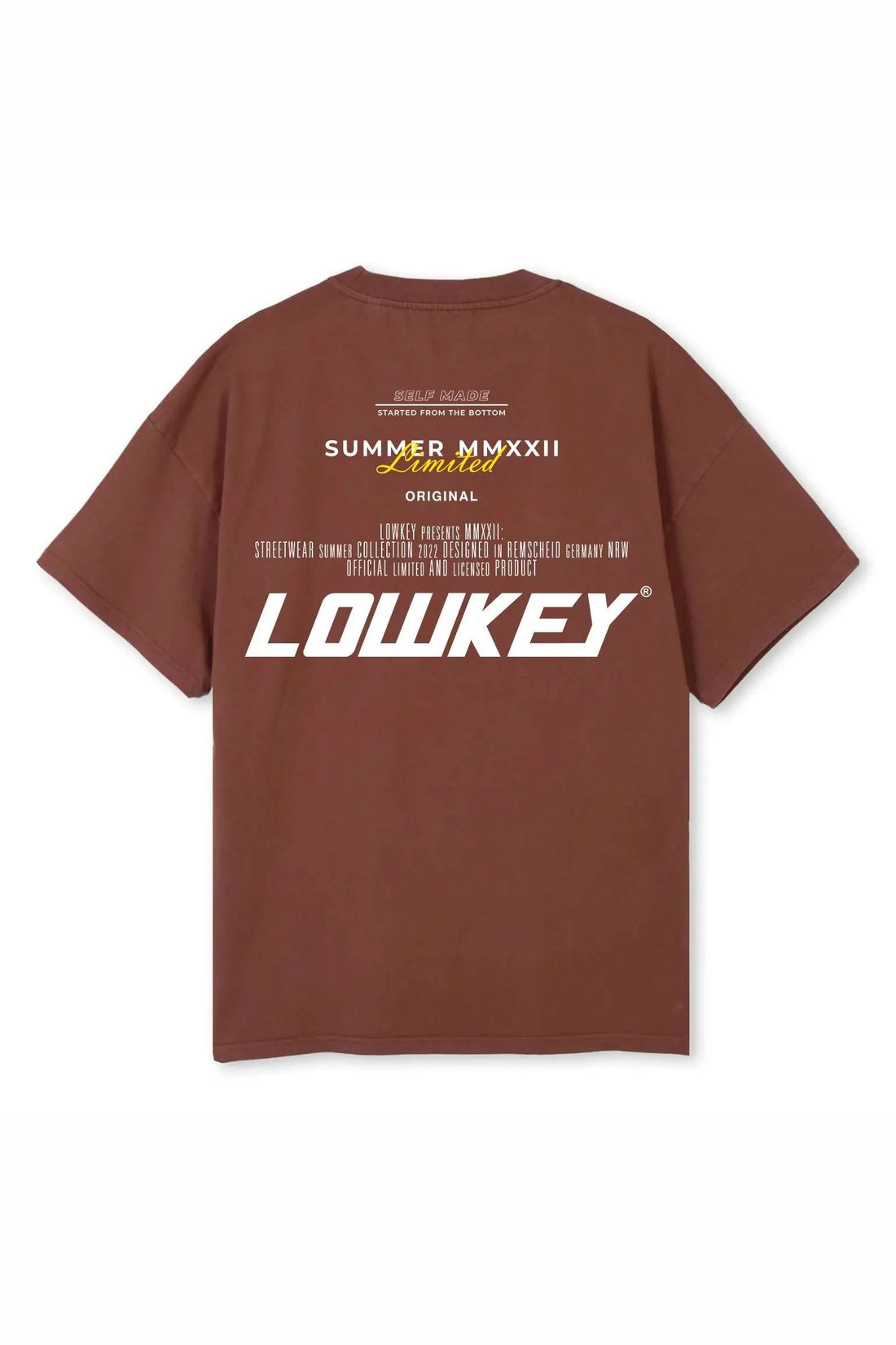 Lowkey® Summer MMXXII Tee Braun