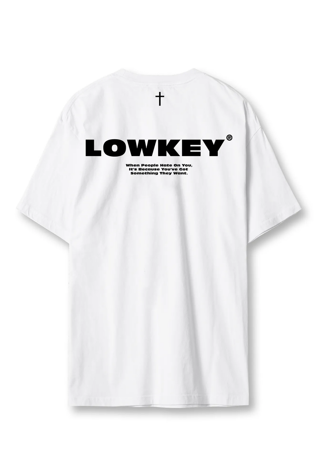 Lowkey® Hater Tee Weiss