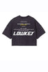 Lowkey® Cropped Summer MMXXII Tee Women Cut Stonewashed – T-Shirt