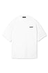 Lowkey® Basic Logo Turtleneck Tee Weiß – Turtleneck Tee